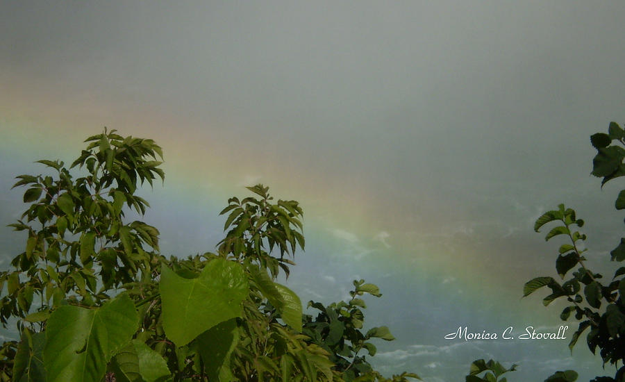 Niagara Falls Collection - Rainbow - Canadian View Photograph by Monica C Stovall