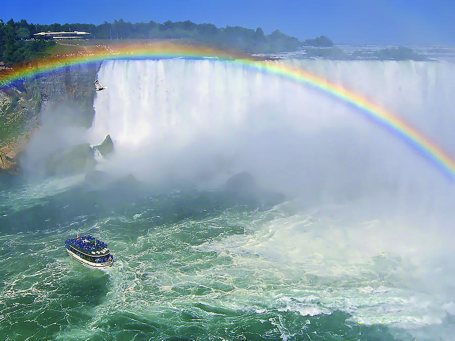 Waterfall Photograph - Niagara Falls by Evelina Kremsdorf