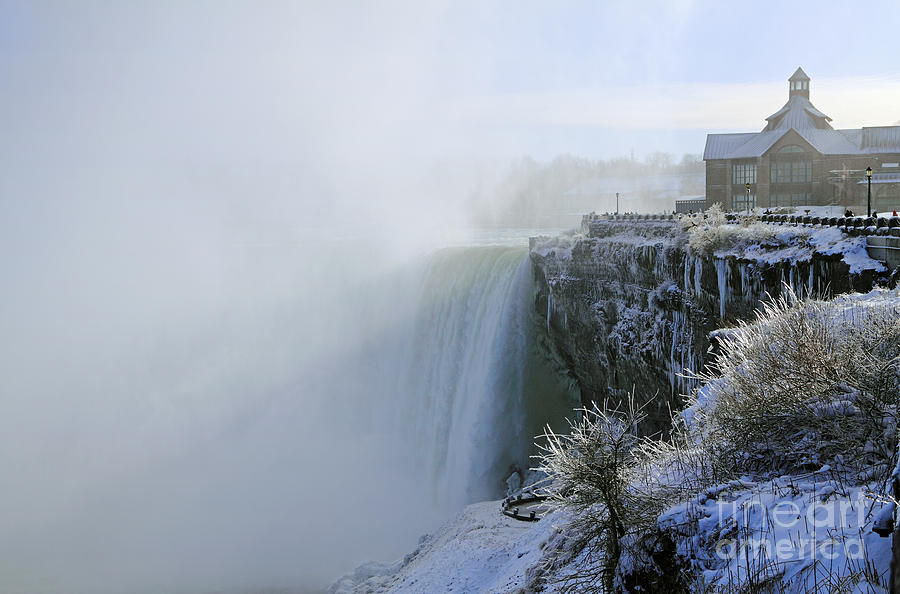 Niagara Falls Ice and Mist Photograph by Charline Xia