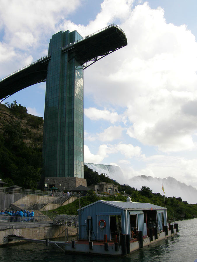 Niagara Falls Observation Platform and Maid of the Mist Tour Photograph by Mark J Seefeldt