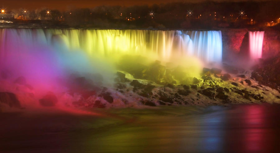 Niagara Lights Photograph by Cindy Haggerty