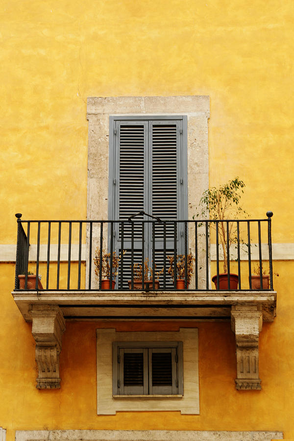 Nice balcony Photograph by Isabel Poulin - Pixels