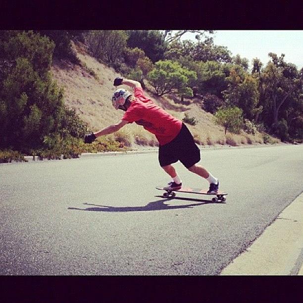 Slide Photograph - Nice Picture By @nolan_kahal As Always! by Sweden Longboards