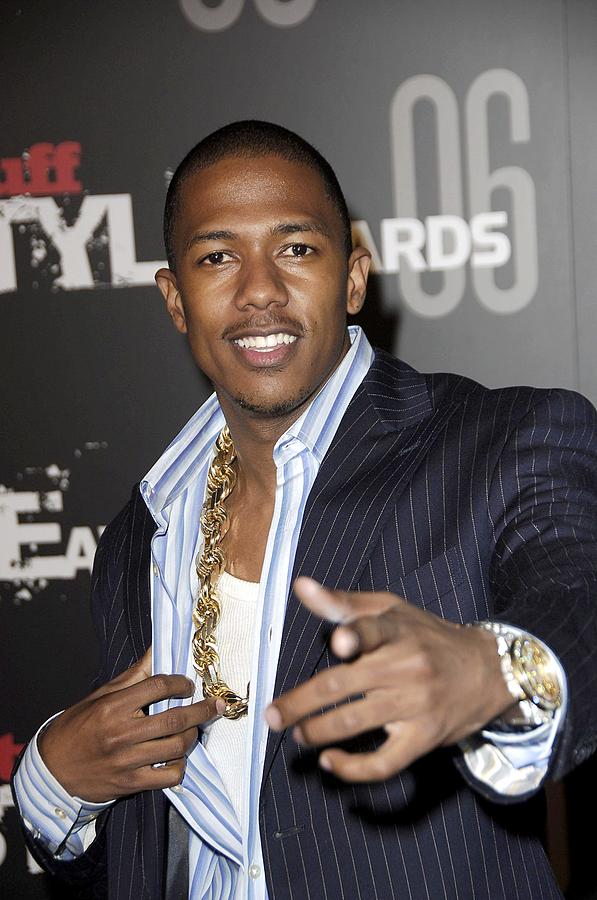 Portrait Photograph - Nick Cannon At Arrivals For The Stuff by Everett