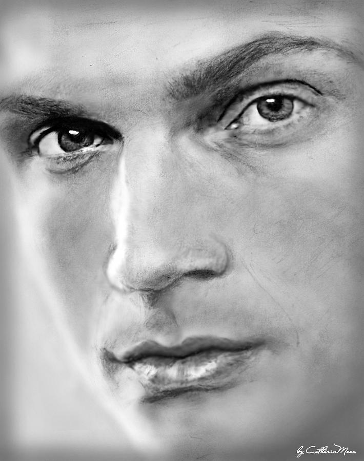 Nick Carter Digital Art by Catherin Moon