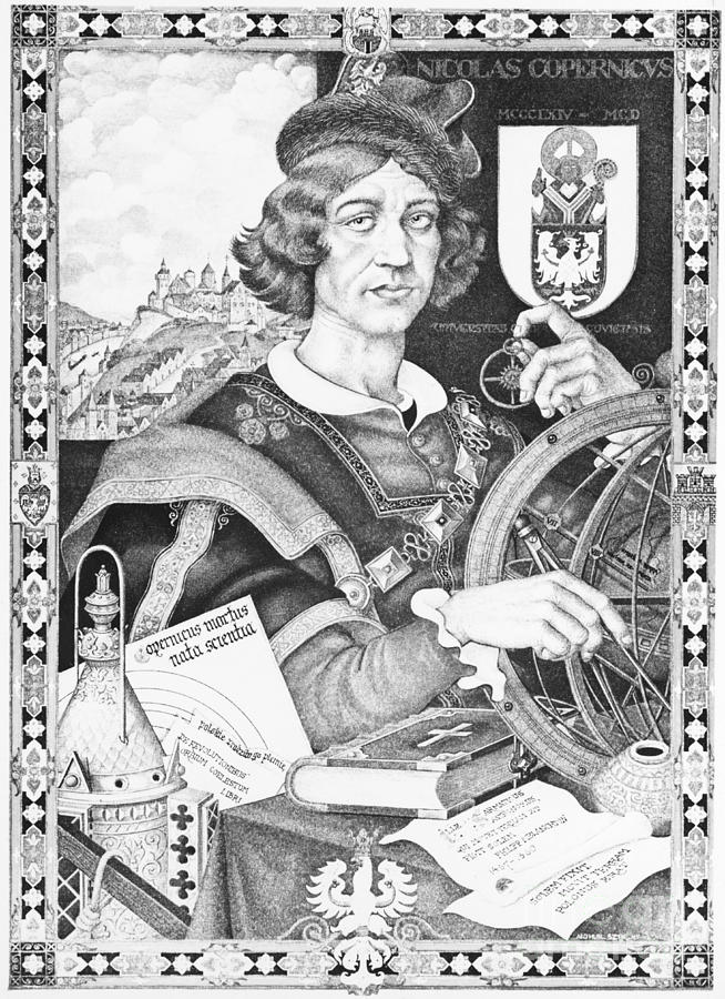 Nicolaus Copernicus, Polish Astronomer Photograph by Omikron