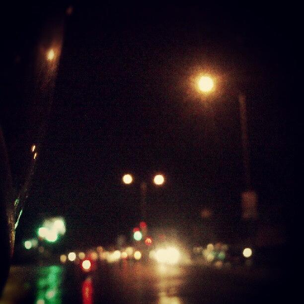 Car Photograph - Night Drive #awesomeness #night #drive by Avikshith Np