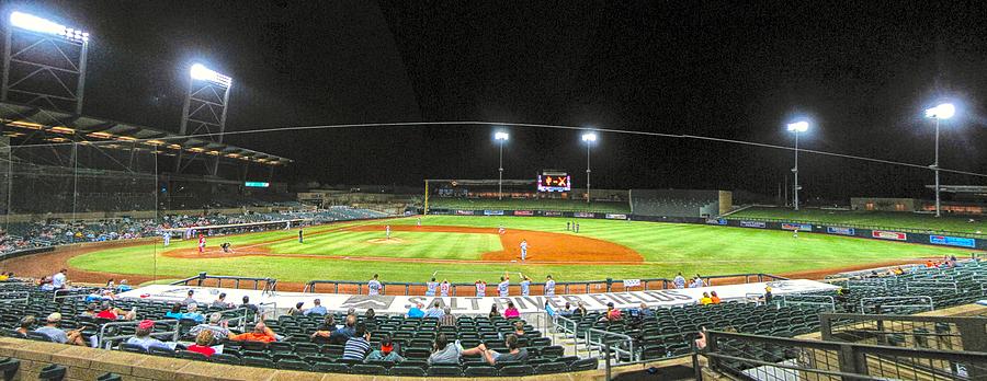 Night Game at Talking Stick Photograph by C H Apperson