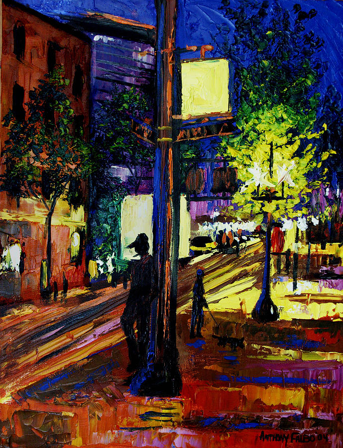 Night Moves Painting by Anthony Falbo