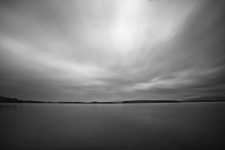 Nightfall On The Lake Photograph by Robert Clifford