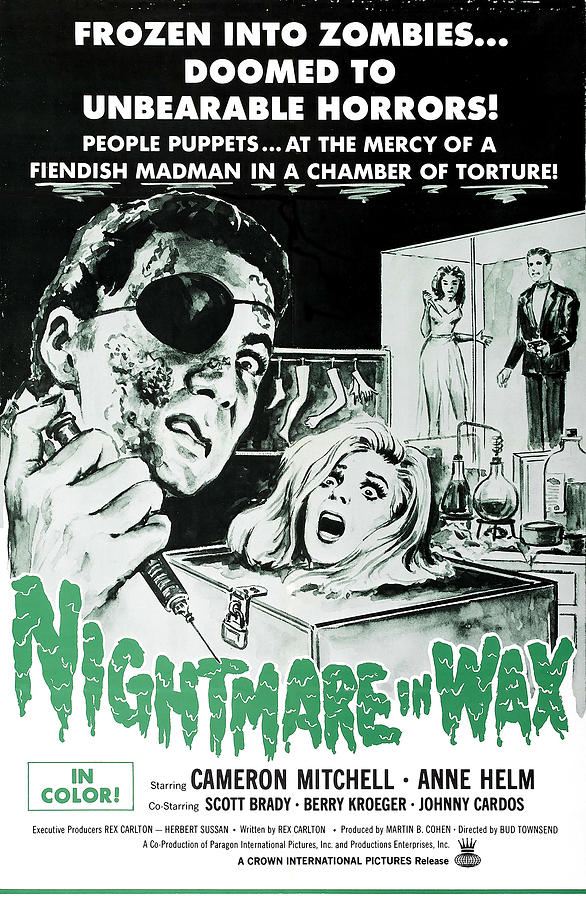 Nightmare In Wax, Cameron Mitchell Photograph by Everett | Fine Art America