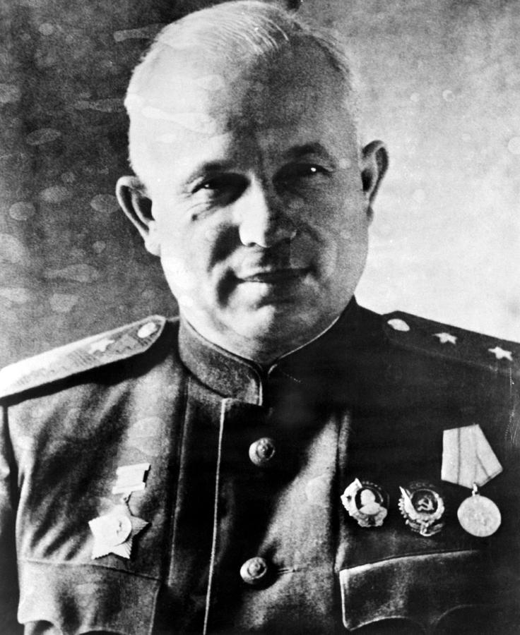 Nikita Khrushchev, Ca. 1943. Courtesy Photograph by Everett