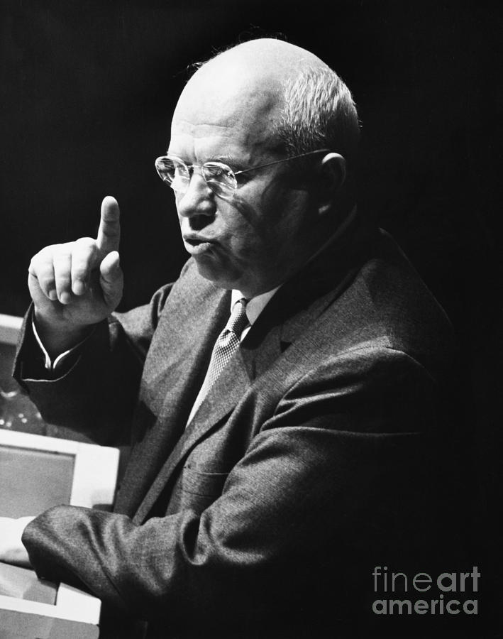 Nikita Khrushchev Photograph by Granger