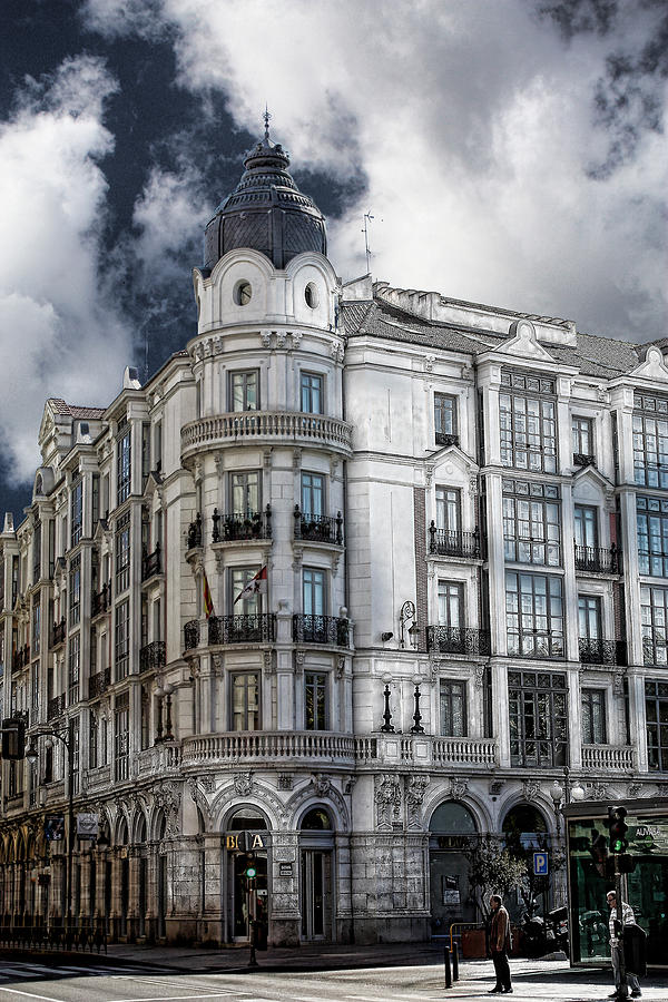Nineteenth century building Valladolid Photograph by Angel Jesus De la Fuente