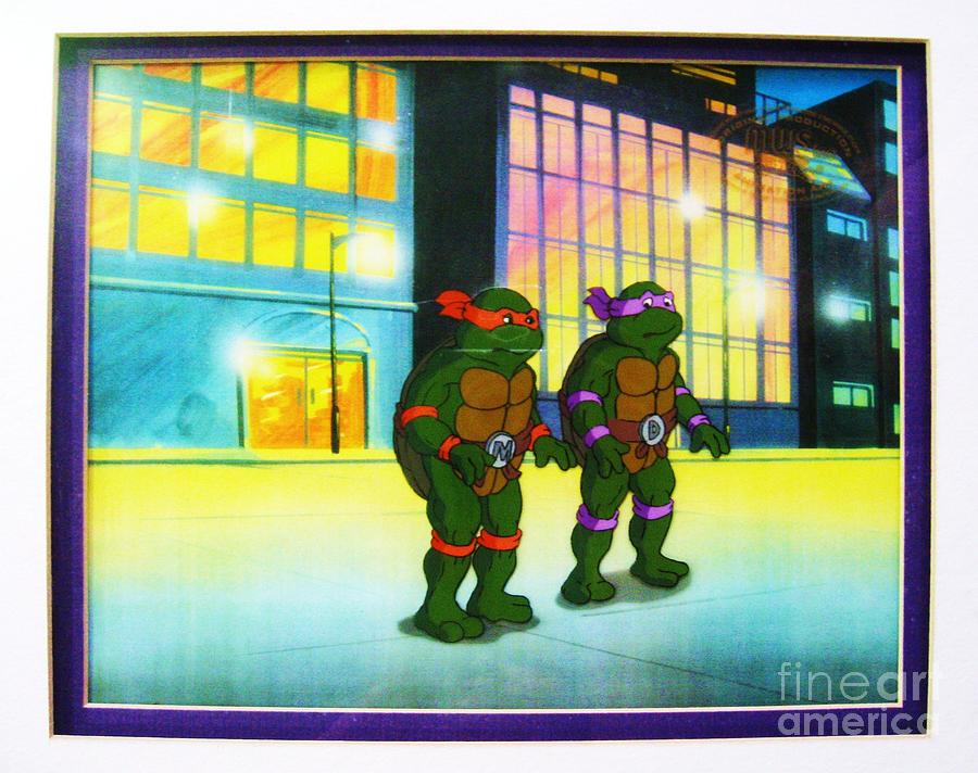 Ninja Turtles Painting by Thea Recuerdo