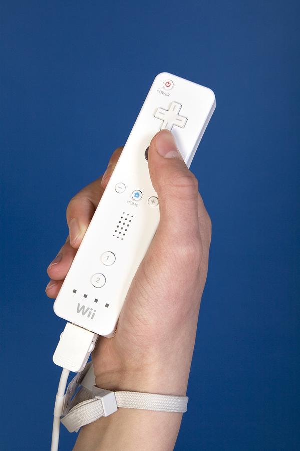 Nintendo Wii Remote Photograph By Paul Rapson