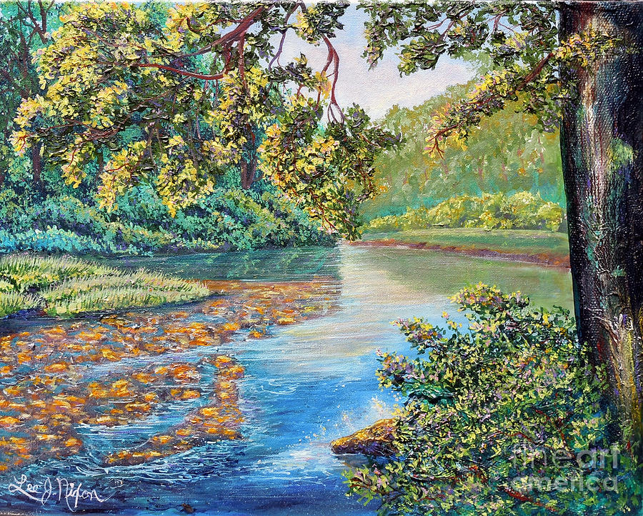 Nixons A Sunny Day on the Rapidan Painting by Lee Nixon