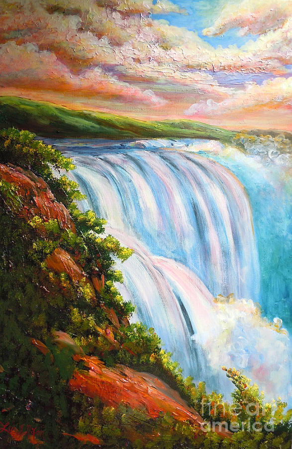 Nixons Surging Flow of Immense Power and Beauty Painting by Lee Nixon