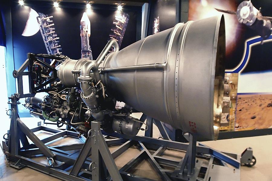 Nk33 Liquid Fuel Rocket Engine Photograph by Ria Novosti