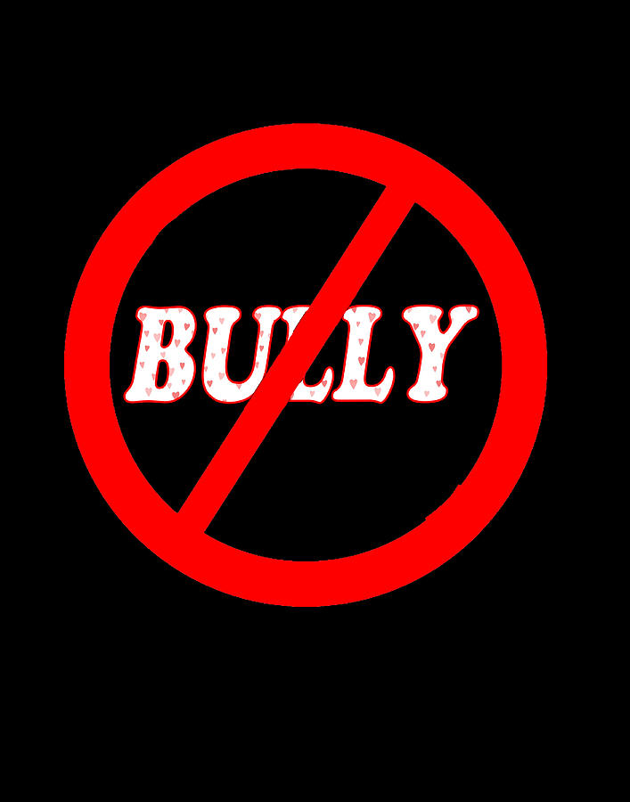 No Bully Zone Digital Art by Linda Diane Taylor