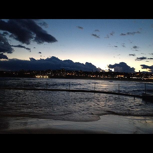 No Filter Needed For Bondi At Night Photograph by Amy Metcalfe