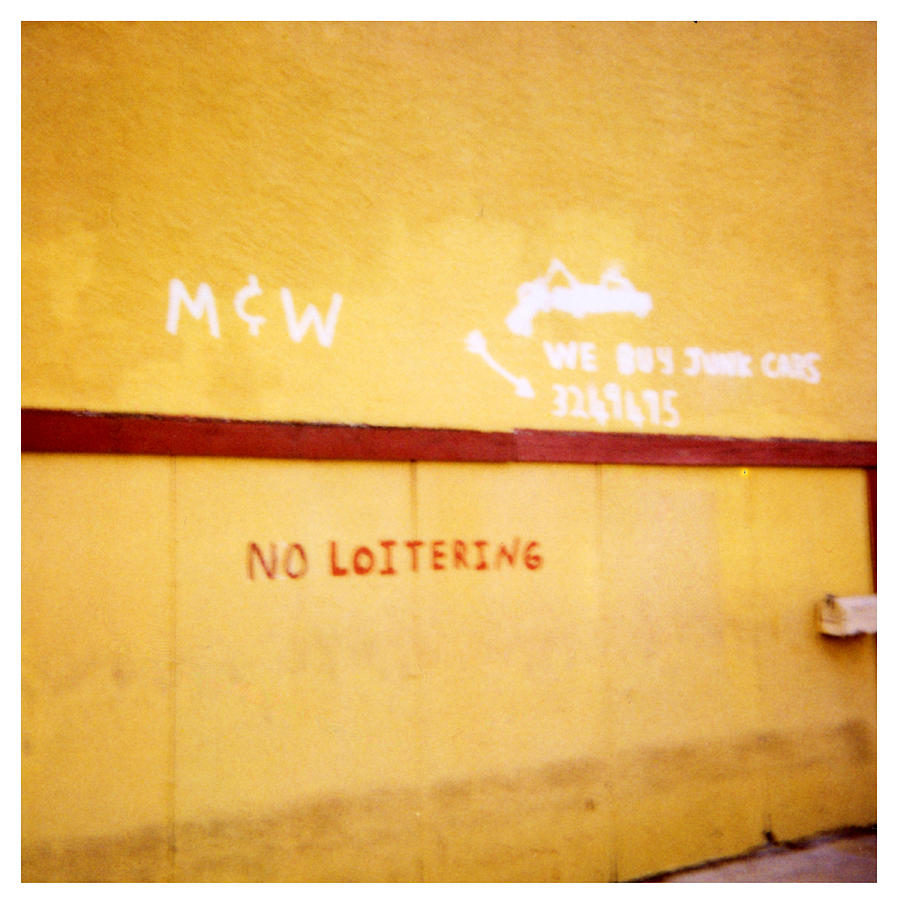 New Orleans Photograph - No Loitering by Doug Duffey