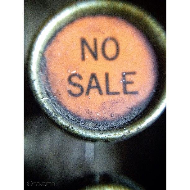 Vintage Photograph - No Sale by Natasha Marco