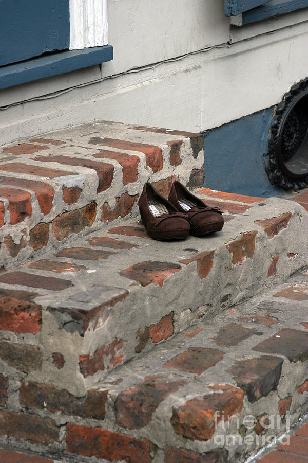 New Orleans Photograph - No shoes required by Sarah Burnett