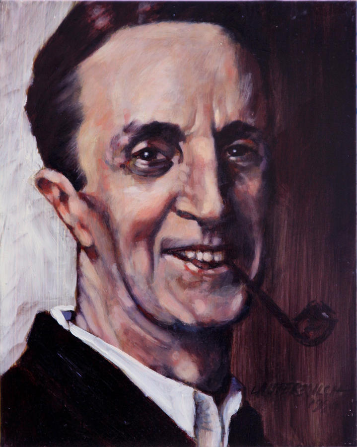 Norman Rockwell Painting - Norman Rockwell by John Lautermilch Norman Rockwell Painting - Norman Rockwell by John Lautermilch
