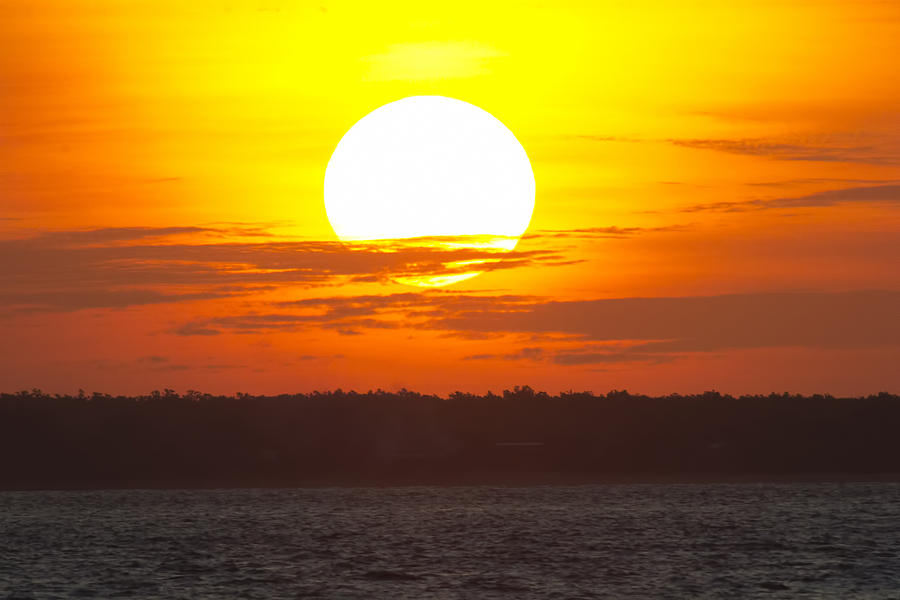 North Australian Sunset Photograph by Douglas Barnard