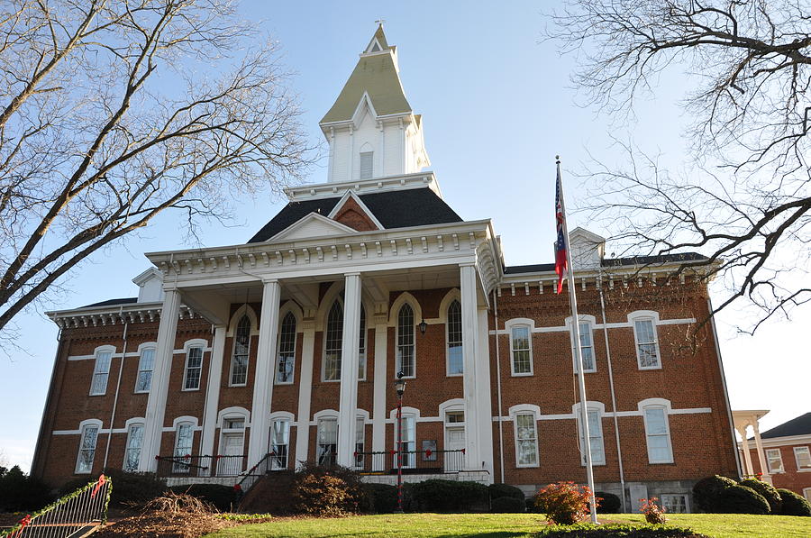 North Georgia College Admin Building Photograph by David Dittmann ...