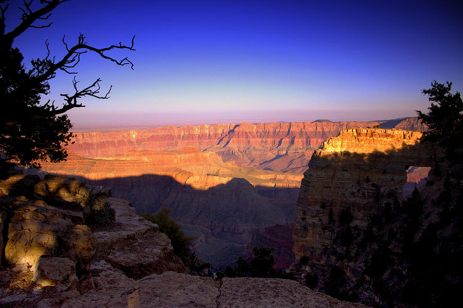 Grand Canyon National Park Photograph - North Rim Sunset by Ellen Heaverlo