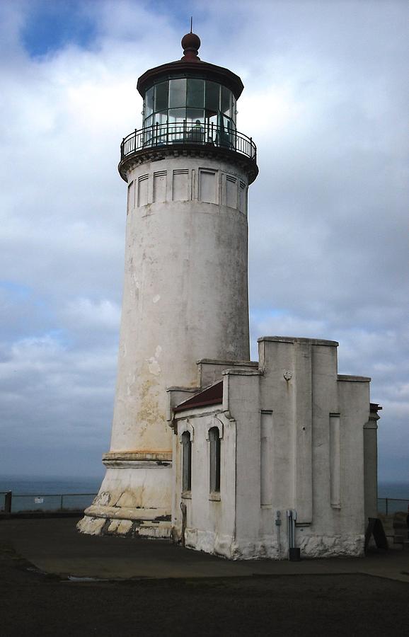 Northhead Lighthouse at Cape Disappointment  Photograph by Kelly Manning