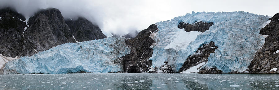 Northwestern Glacier Photograph by Wes and Dotty Weber