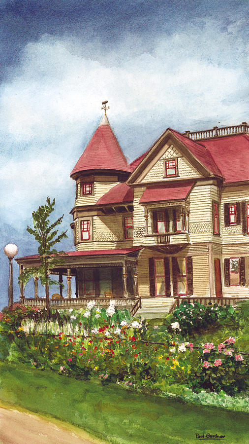 Norton House Painting by Paul Gardner