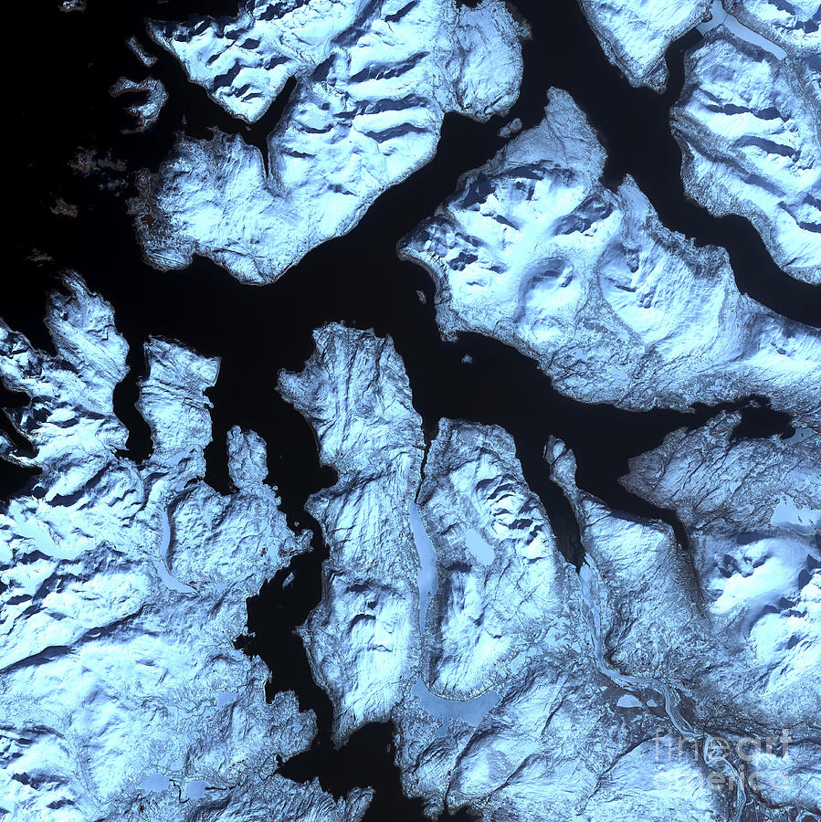 Norwegian Fjords Photograph by Nasa