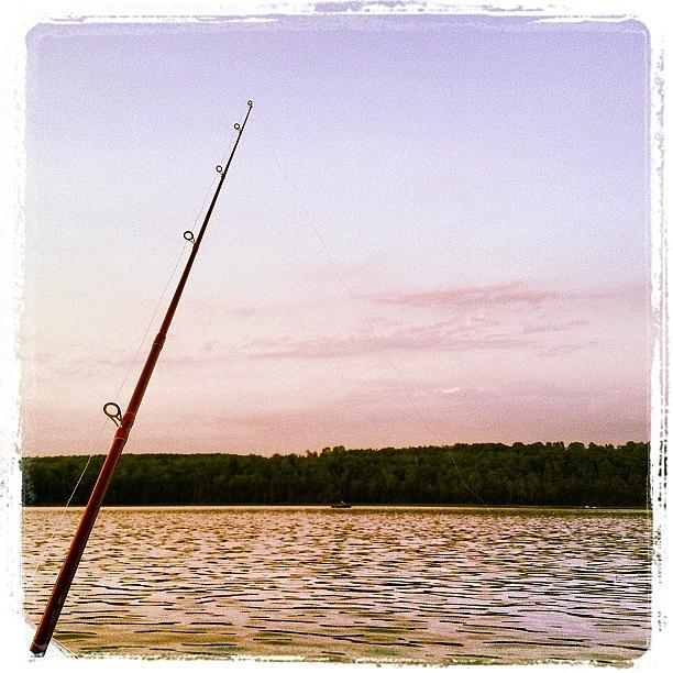 Not A Bad Way To End The Day #fishin Photograph by Christian Thayer