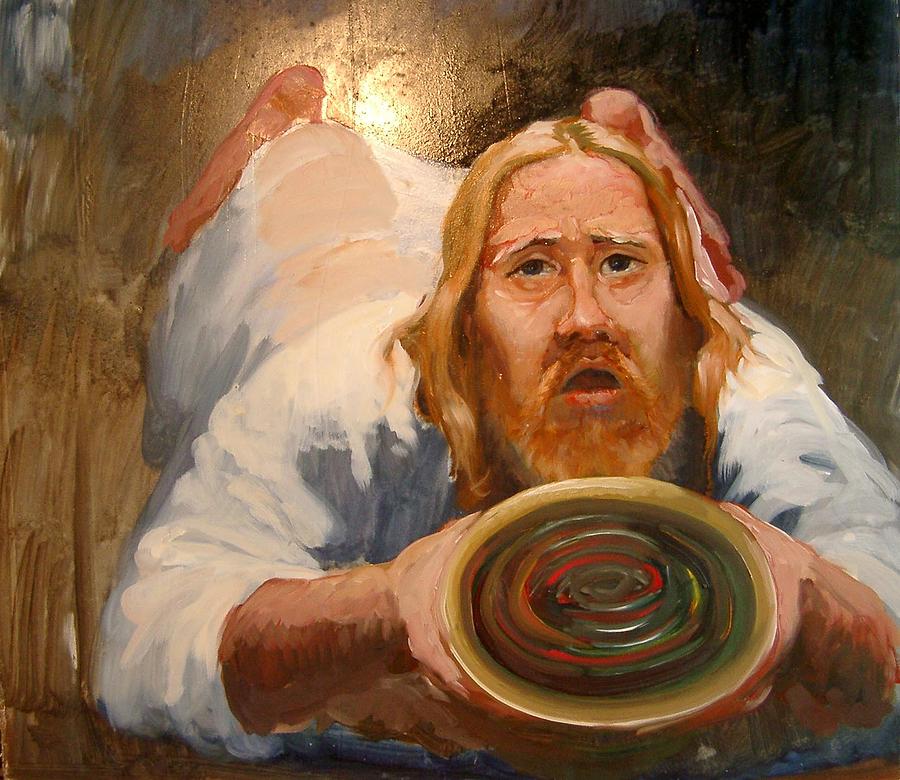 Not My Will But Thine Painting by Larry Christensen