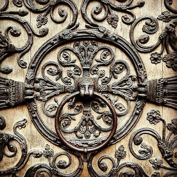 Notre Dame Cathedral Door Knocker Photograph by Todd Mahan