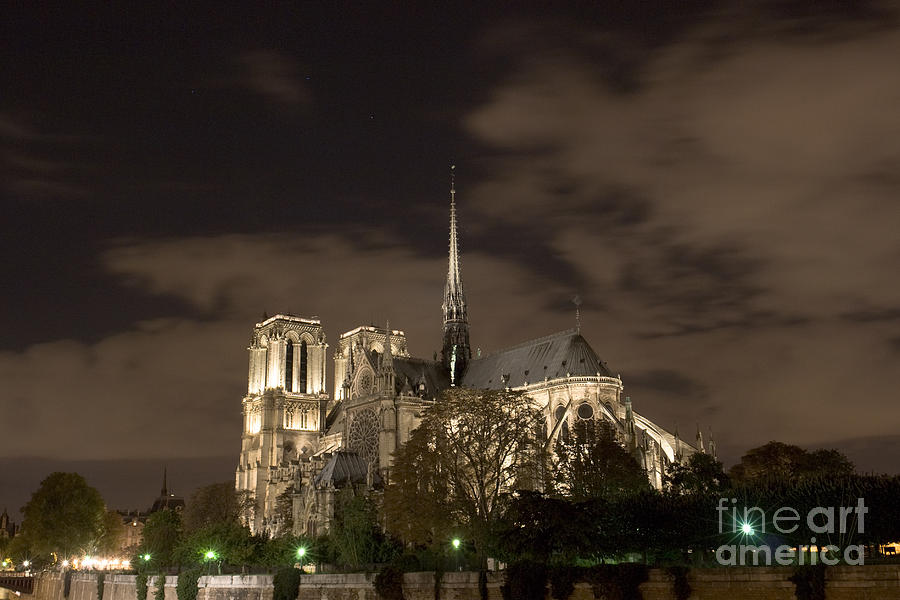 Notre Dame De Paris By Night V Photograph By Fabrizio Ruggeri Fine