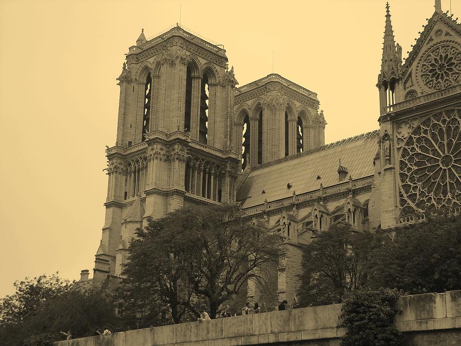 Notre  Dame Photograph by Diane Height