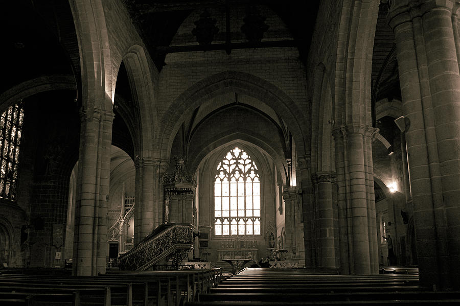 Notre-Dame-du-Roncier in Josselin Photograph by RicardMN Photography