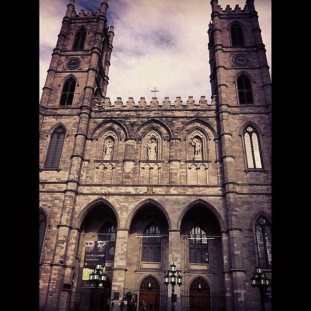 Notre Dame #oldmontreal Photograph by Martika G