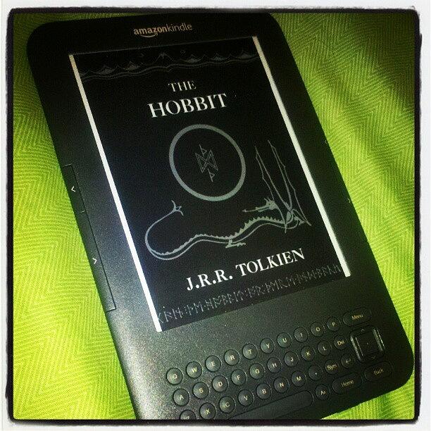 Rainyday Photograph - #nowreading the Hobbit... Again. :) by Robyn Addinall
