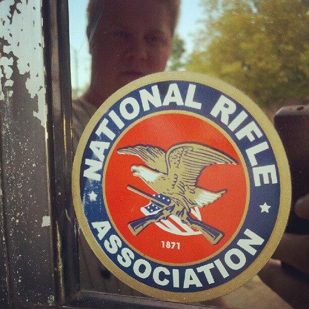 Mirror Photograph - NRA by Marcos Figueroa