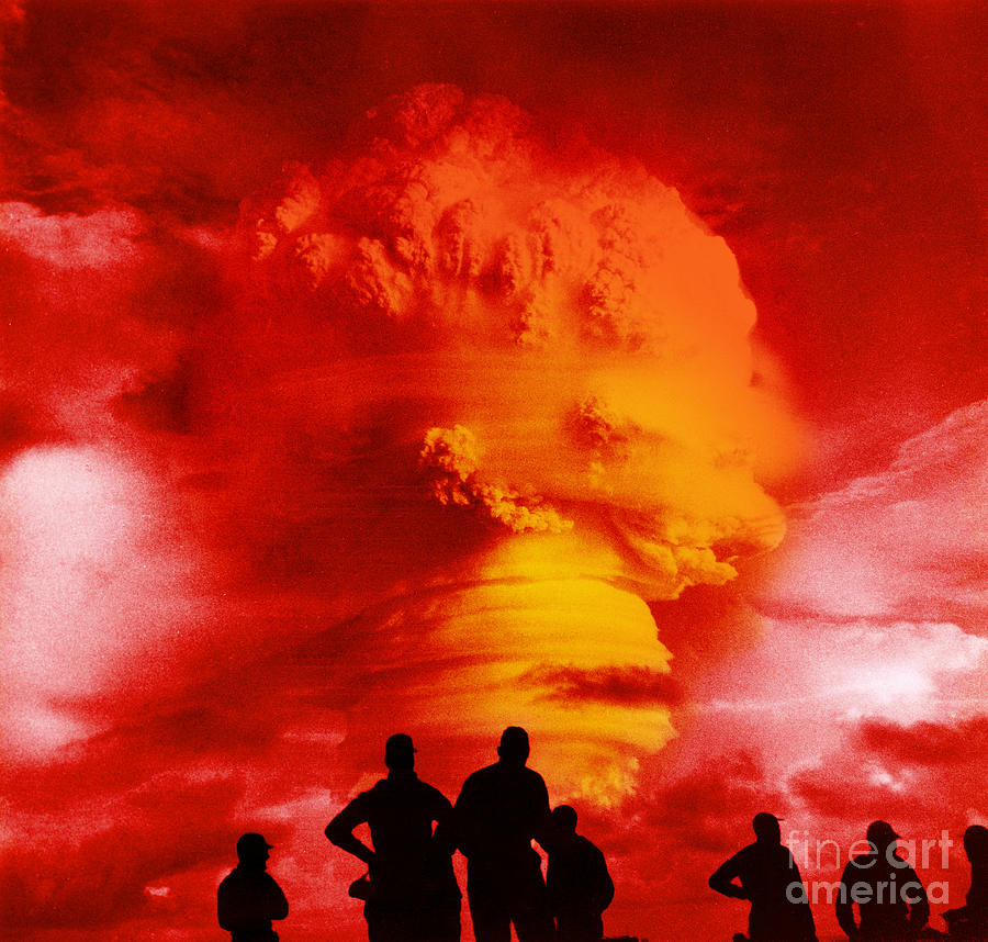 Nuclear Detonation Photograph by Omikron