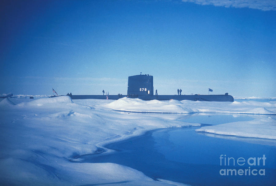 Nuclear Submarine Photograph by Science Source
