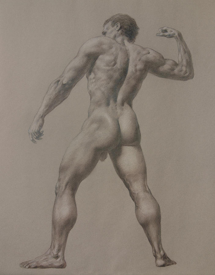 Nude-8 Drawing by Valeriy Mavlo