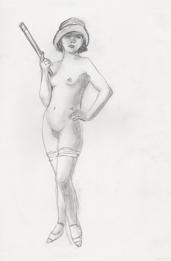 Nude dancer Painting by Pamela  Corwin