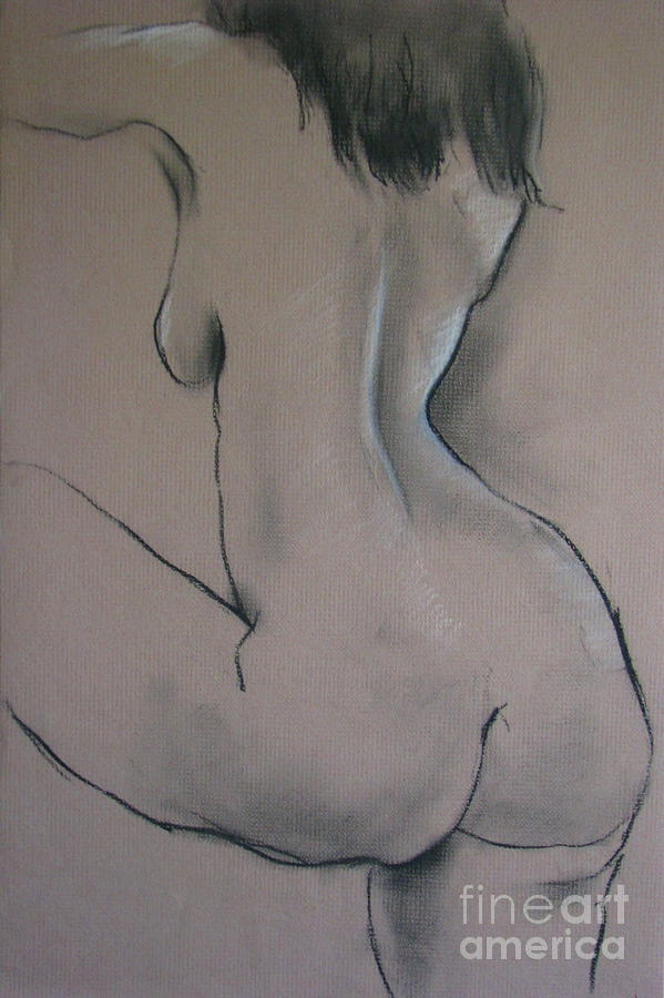 Nude Drawing - Nude Dancer by Rory Siegel